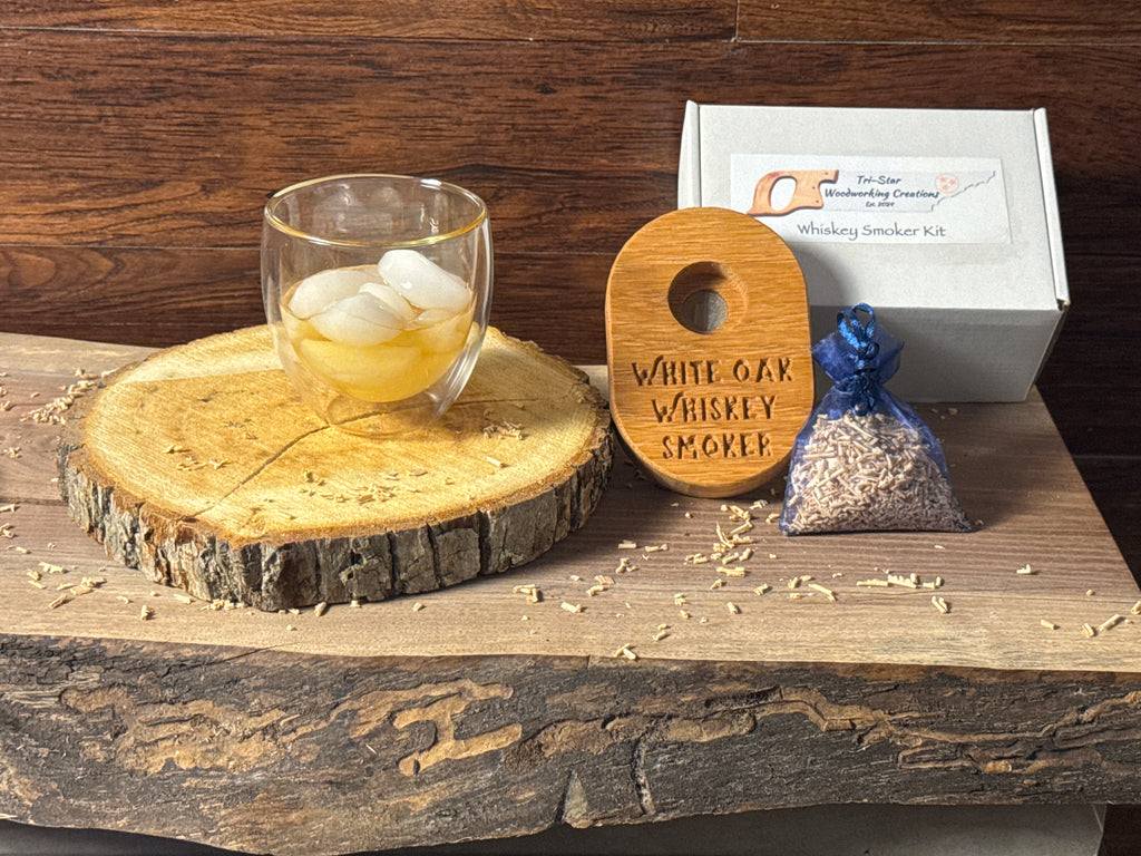 White Oak Whiskey Smoker